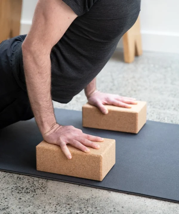 Cork Yoga Block by Halfmoon